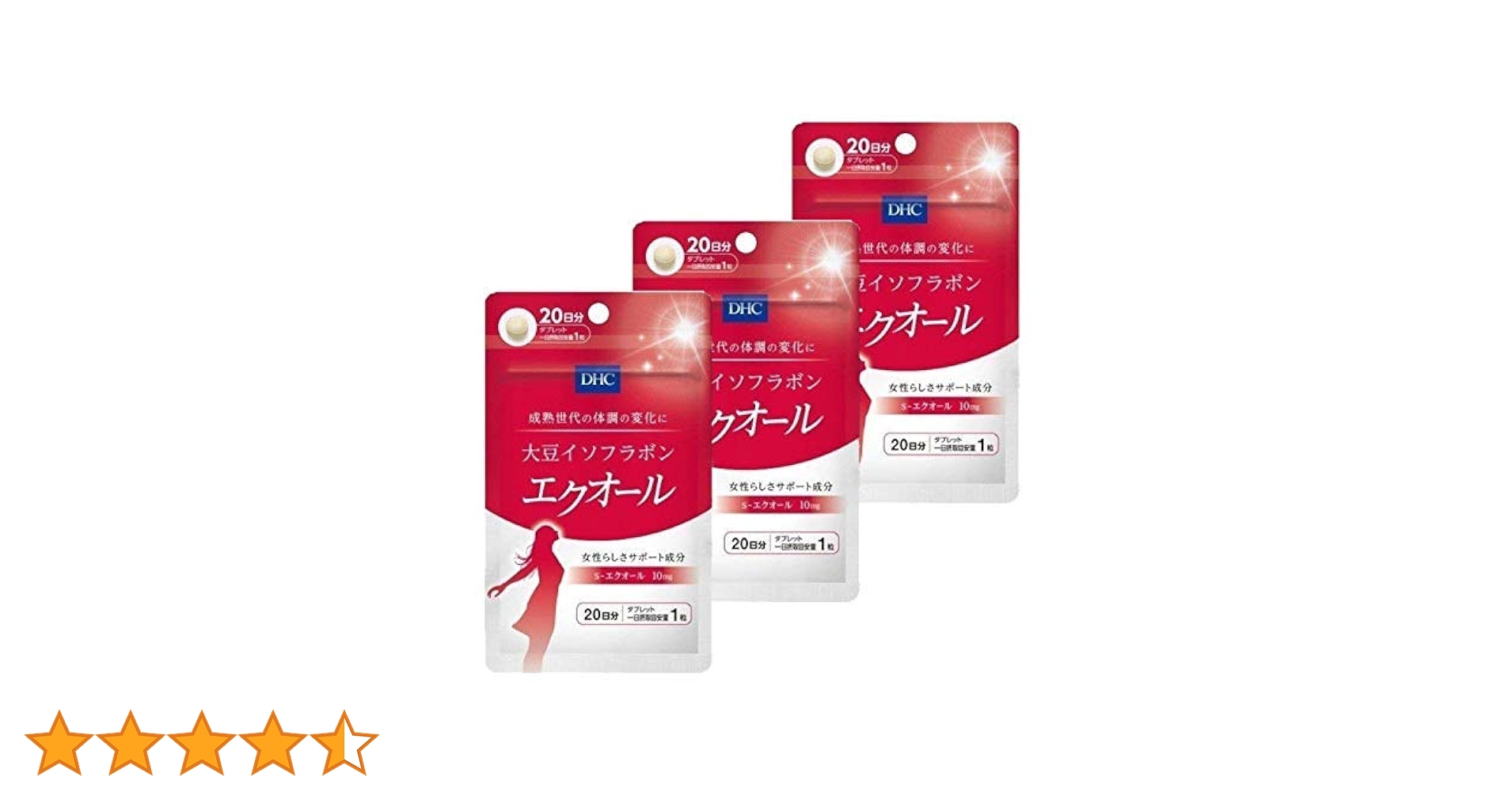 DHC 大豆イソフラボン エクオール 20日分 20粒×10個 DHC 20日分 大豆イソフラボン エクオール ( 20粒 )/ DHCサプリメント